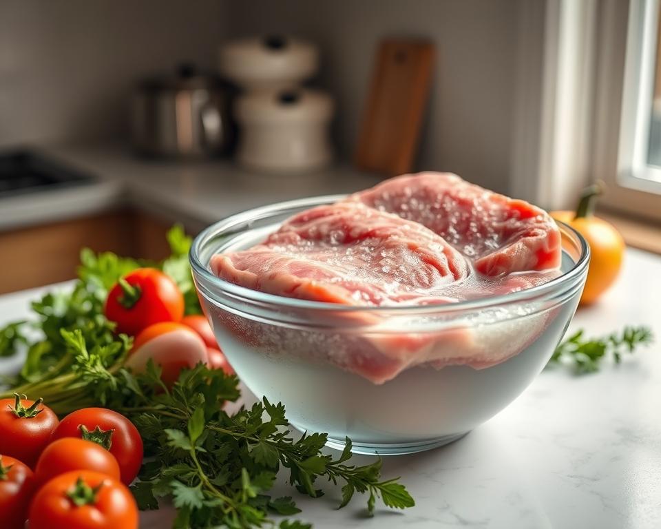 Fleisch auftauen ohne Mikrowelle