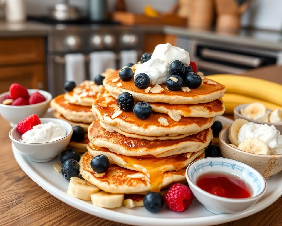 Toppings und Füllungen für Low Carb Pfannkuchen