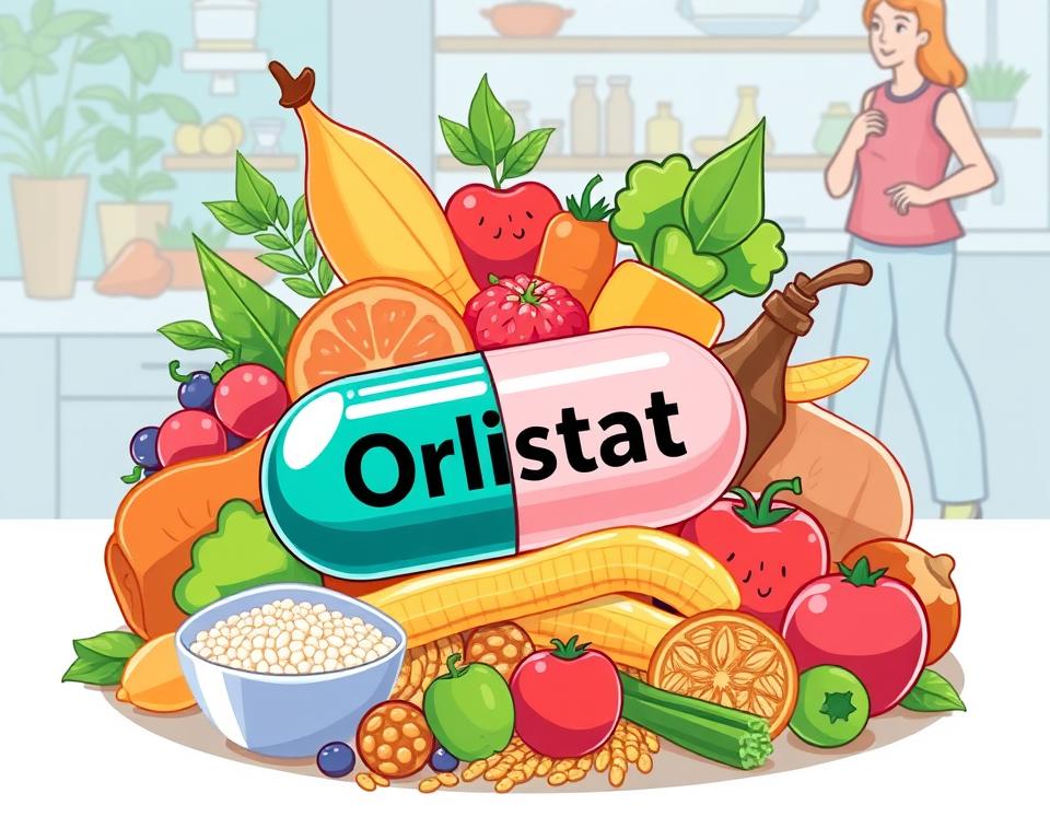 Orlistat als Fettblocker für Gewichtsverlust