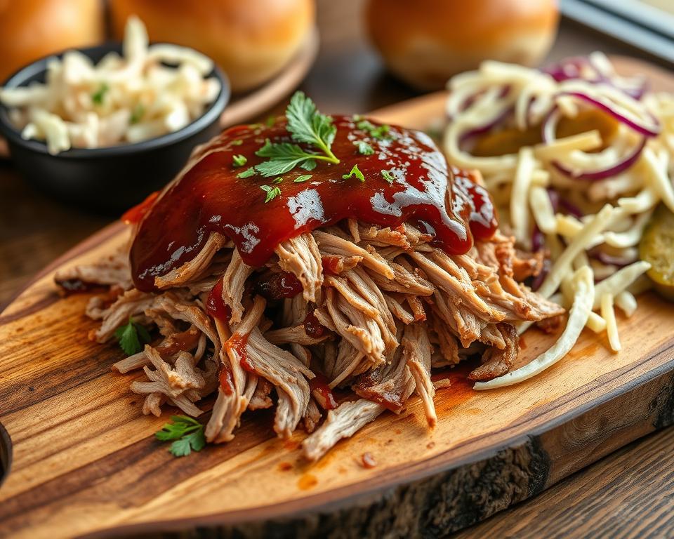 Pulled Pork aus Schweinenacken