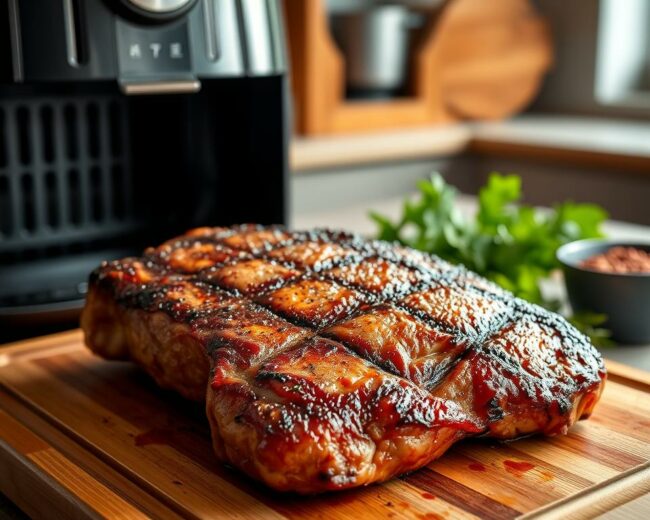 Steak in der Heißluftfritteuse Perfekt zubereitet