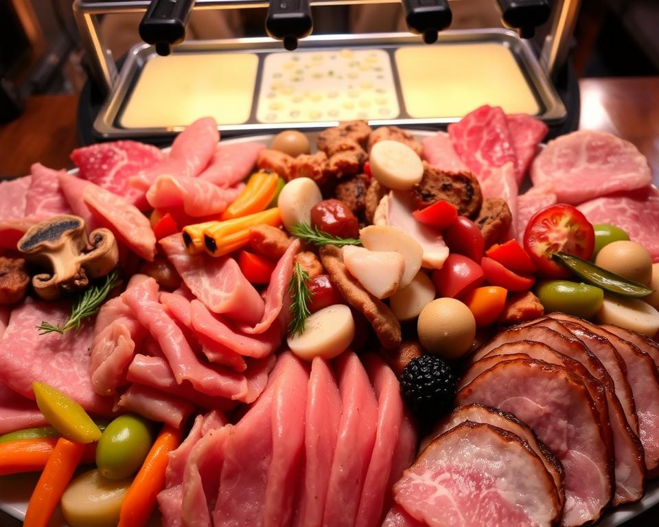 Raclette Fleisch: Tipps und beste Fleischsorten